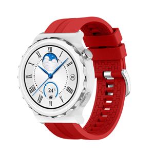 Strap-it Huawei Watch GT 3 Pro 43mm extreme silicone band (rood)