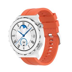 Strap-it Huawei Watch GT 3 Pro 43mm extreme silicone band (oranje)