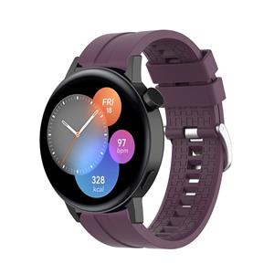 Strap-it Huawei Watch GT 3 42mm extreme silicone band (paars)
