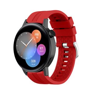 Strap-it Huawei Watch GT 3 42mm extreme silicone band (rood)