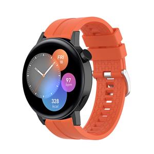 Strap-it Huawei Watch GT 3 42mm extreme silicone band (oranje)