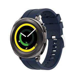 Strap-it Samsung Gear Sport extreme silicone band (donkerblauw)