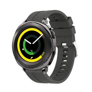 Strap-it Samsung Gear Sport extreme silicone band (donkergrijs)