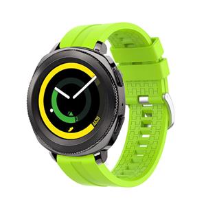 Strap-it Samsung Gear Sport extreme silicone band (lime)