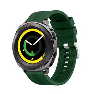 Strap-it Samsung Gear Sport extreme silicone band (legergroen)