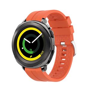 Strap-it Samsung Gear Sport extreme silicone band (oranje)