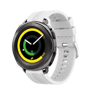 Strap-it Samsung Gear Sport extreme silicone band (wit)