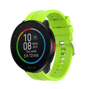 Strap-it Polar Pacer extreme silicone band (lime)