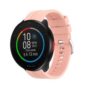 Strap-it Polar Pacer extreme silicone band (roze)