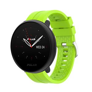 Strap-it Polar Ignite 2 extreme silicone band (lime)