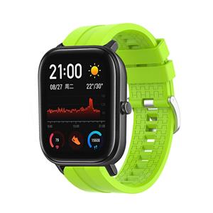 Strap-it Xiaomi Amazfit GTS extreme silicone band (lime)