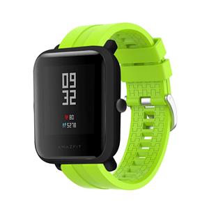 Strap-it Xiaomi Amazfit Bip extreme silicone band (lime)