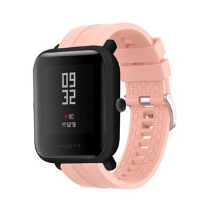 Strap-it Xiaomi Amazfit Bip extreme silicone band (roze)