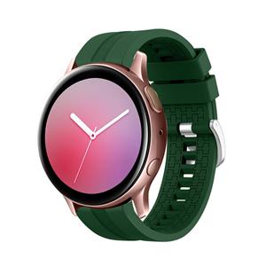 Strap-it Samsung Galaxy Watch Active extreme silicone band (legergroen)