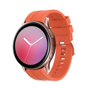 Strap-it Samsung Galaxy Watch Active extreme silicone band (oranje)