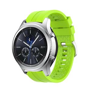 Strap-it Samsung Gear S3 extreme silicone band (lime)