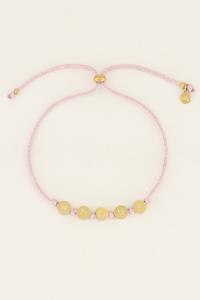 My jewellery Souvenir roze armband amour