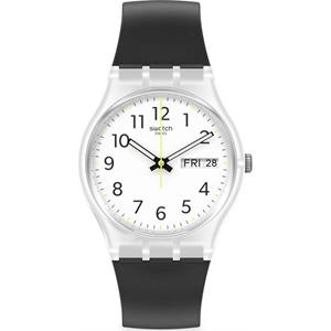 Swatch Standard Gents GE726-S26 Rinse Repeat Black Horloge
