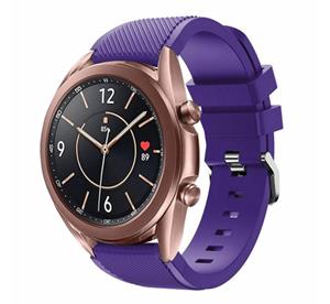 Strap-it Samsung Galaxy Watch 3 41mm silicone band (paars)