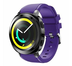Strap-it Samsung Gear Sport silicone band (paars)