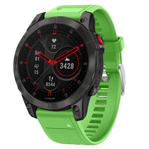 Strap-it Garmin Epix Gen 2 siliconen bandje (groen)