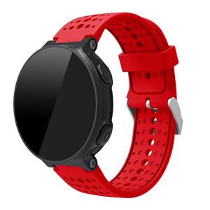 Strap-it Garmin Forerunner 235 siliconen bandje (rood)