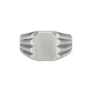 Fossil Herenring  JF04467040 Edelstaal