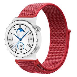 Strap-it Huawei Watch GT 3 Pro 43mm nylon band (rood)