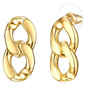 Lulu & Jane Paar Ohrhänger Ohrhänger gelbgold
