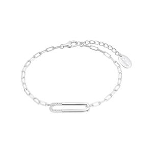 s.Oliver Armband voor dames, 925 Sterling zilver, zirkonia synth.