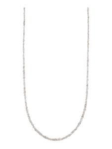 MONA Halskette aus Rohdiamant in SIlber 925 Weiß
