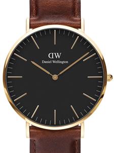 Daniel Wellington Classic St Mawes horloge - Zwart