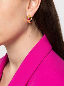 Missoma gemstones chunky hoop earrings - Goud