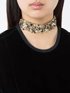 Lanvin embellished choker necklace - Metallic