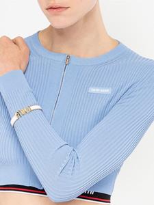 Miu Miu Armband met logo - Wit