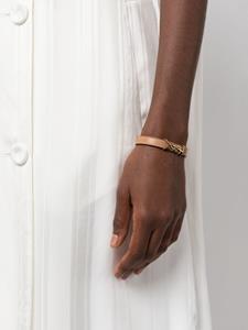 Saint Laurent Leren armband - Goud