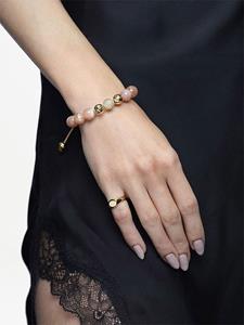 Nialaya Jewelry Armband verfraaid met kristal - Roze