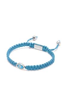 Nialaya Jewelry Gevlochten armband - Blauw