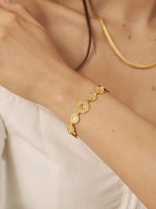 Monica Vinader Armband met vermeil - Goud