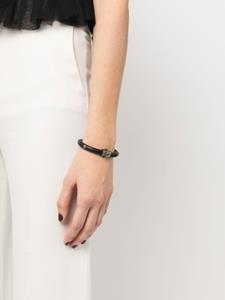Shamballa Jewels Armband met studs - Zwart