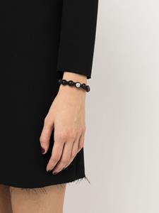 Shamballa Jewels Armband met edelsteen - Zwart