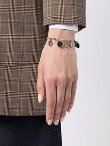 Gucci Armband verfraaid met kristallen - Zilver