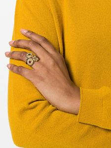 Aurelie Bidermann 18kt yellow gold Bouquet set of rings - Metallic