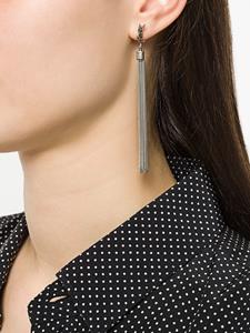 Saint Laurent LouLou tassel earrings - Metallic