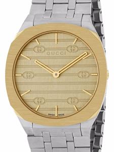 Gucci 25H ultra-thin horloge - Goud