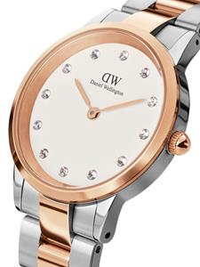 Daniel Wellington Iconic Link Lumine horloge - Zilver