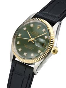 Lizzie Mandler Fine Jewelry Datejust horloge - Groen