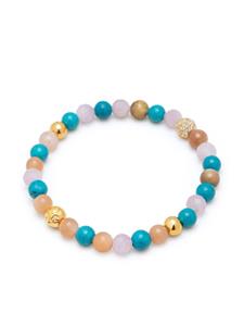 Nialaya Jewelry Elastische armband - Blauw