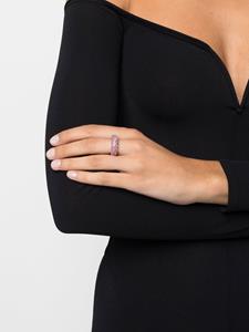 Amina Muaddi Verfraaide ring - Zilver