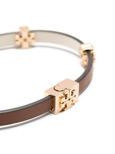 Tory Burch Armband met logo - Bruin